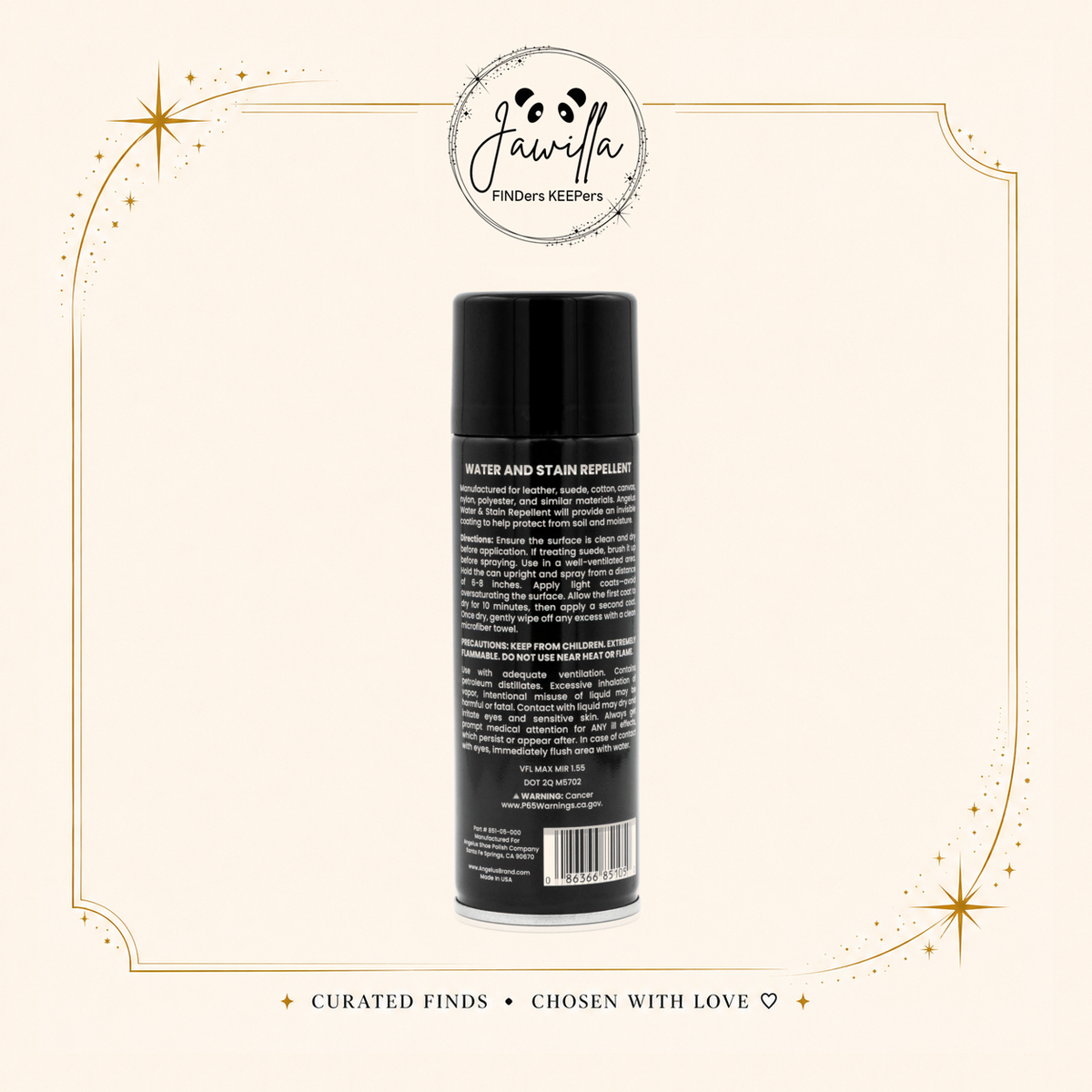 ANGELUS WATER & STAIN PROTECTOR 5.5oz